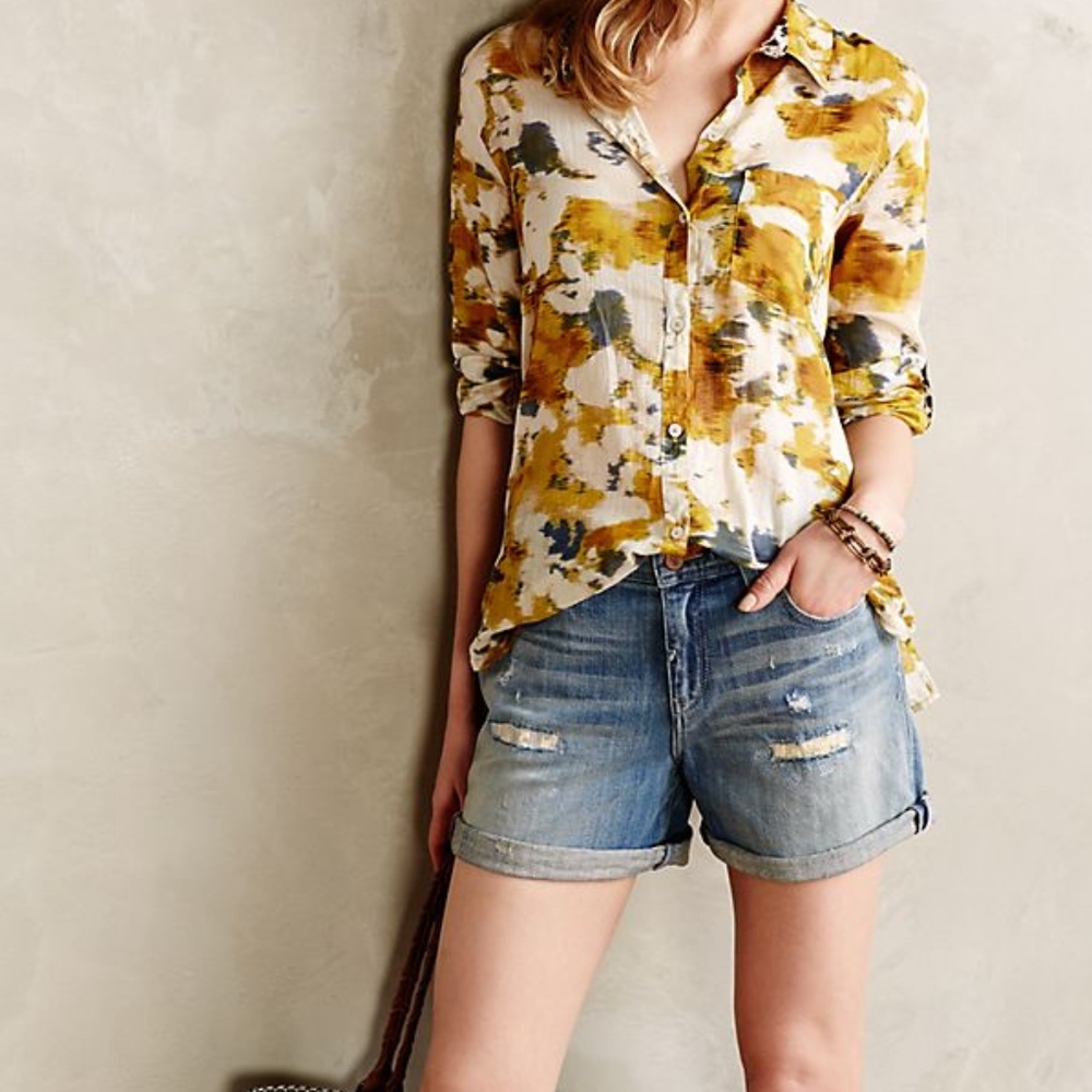 Anthropologie Jean shorts